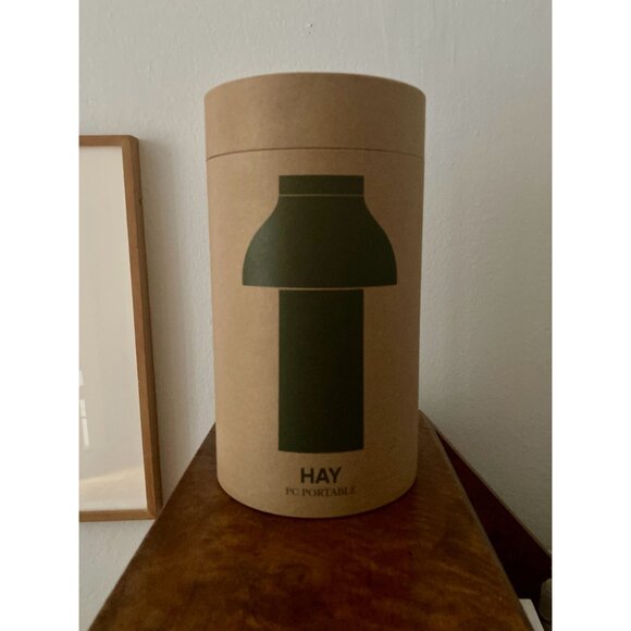 Pre-Loved Hay PC Portable Lamp in Olive - Picture 7 of 10